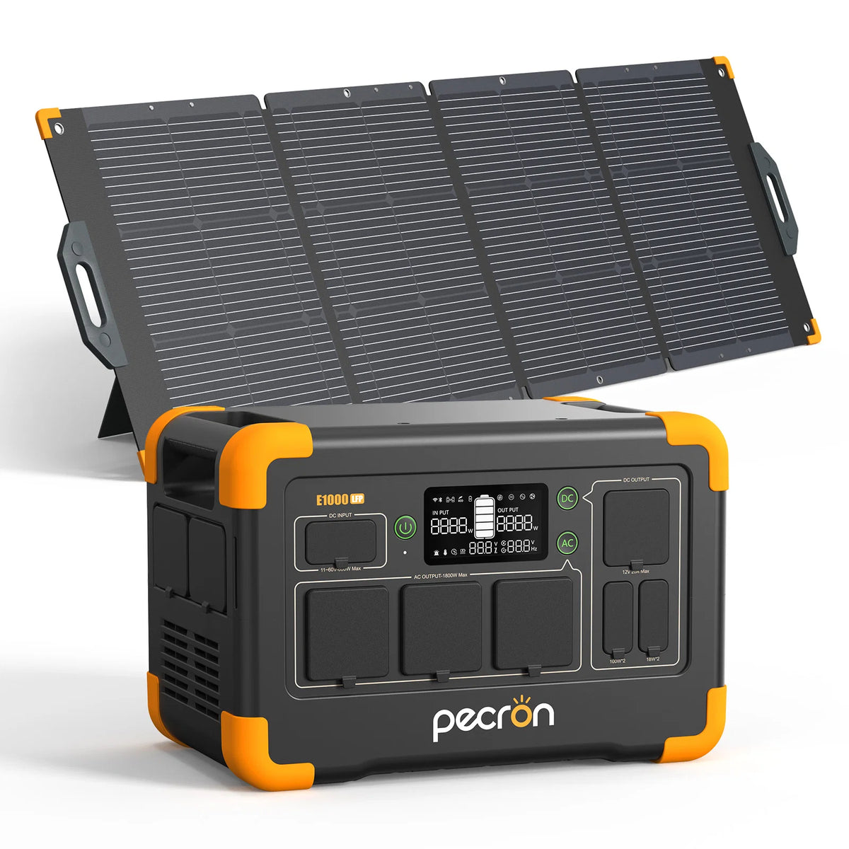 PECRON E1000LFP Portable Power Station 1800W 1024Wh