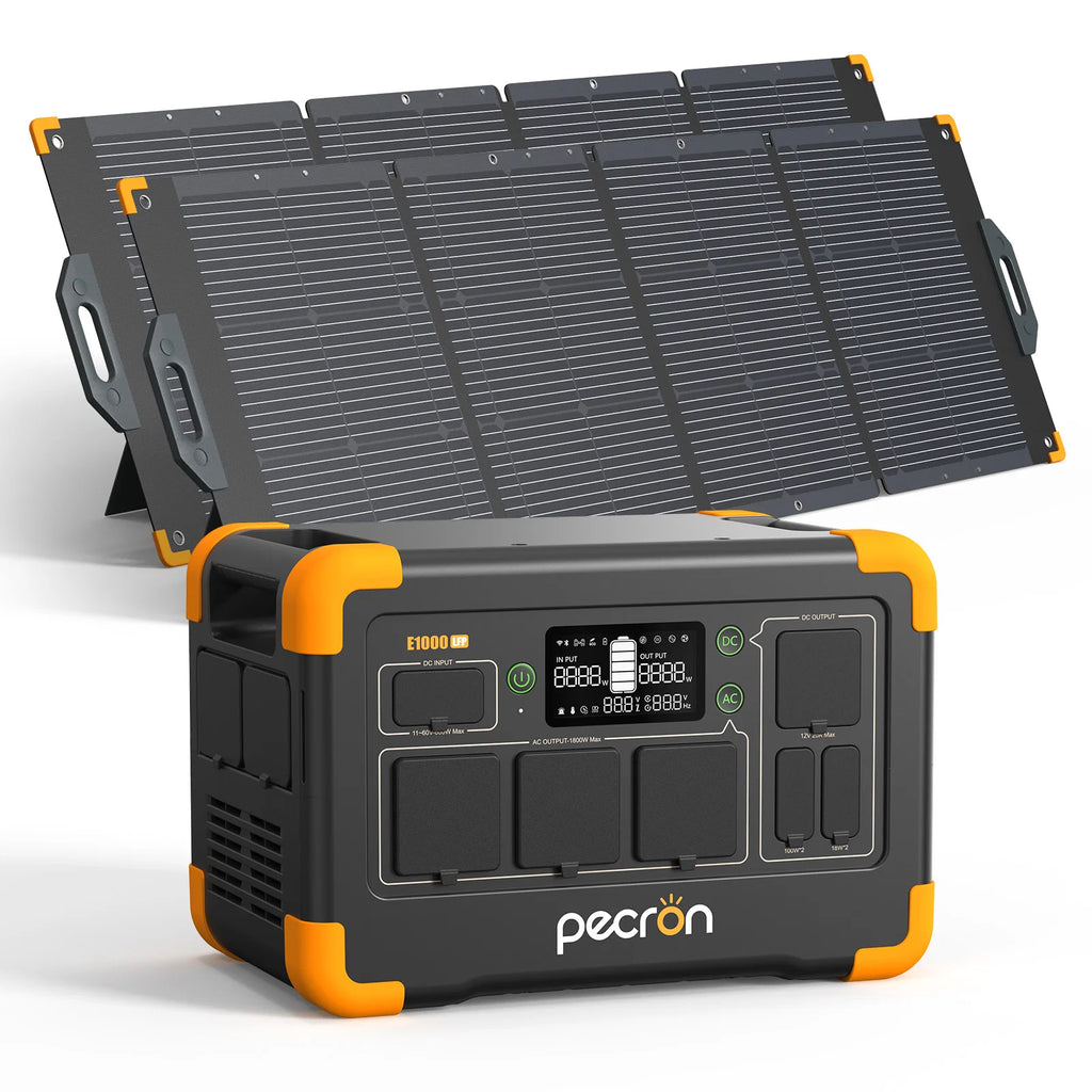 PECRON E1000LFP Portable Power Station 1800W 1024Wh