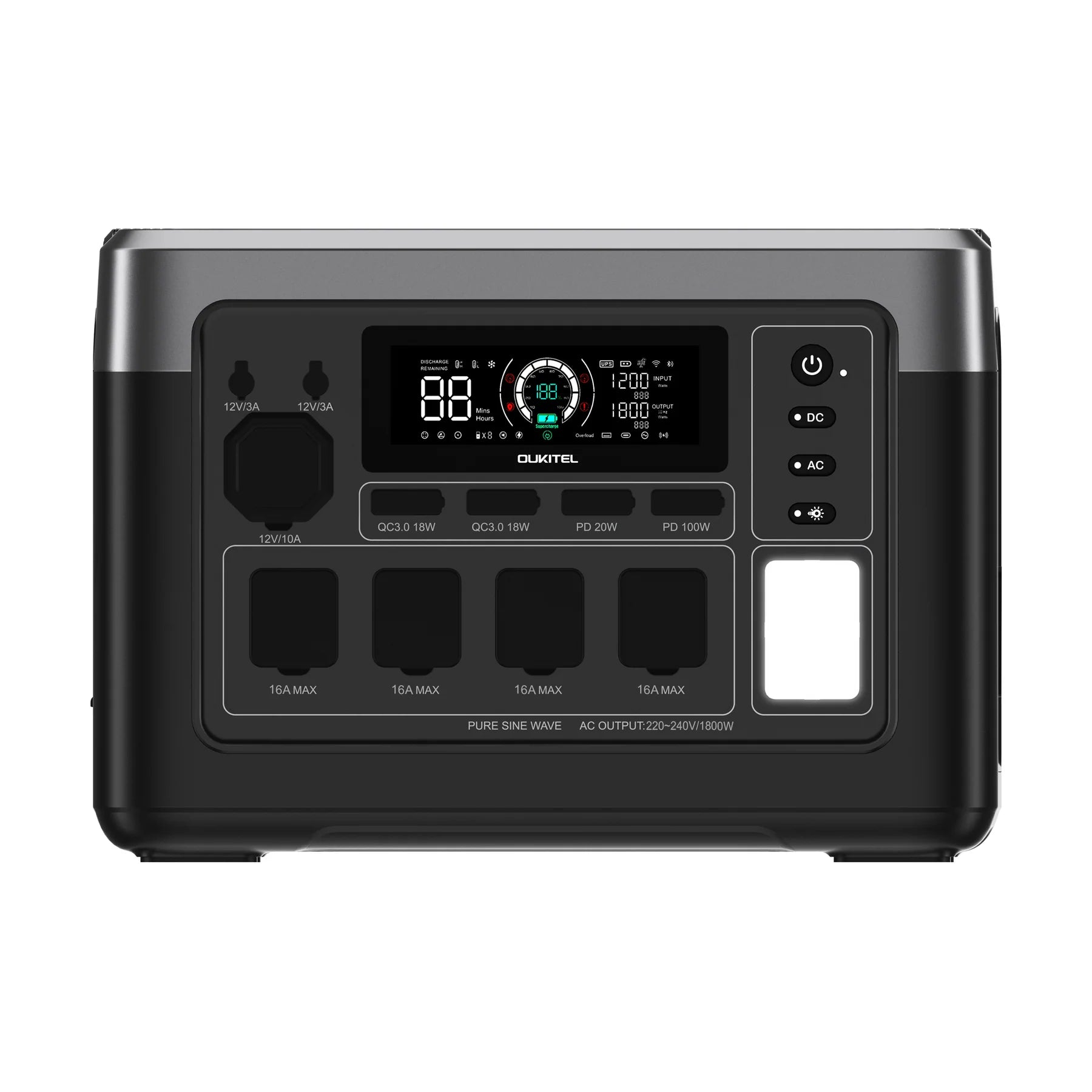 Oukitel P1000E Portable Power Station1800W/1024Wh (EU/UK)