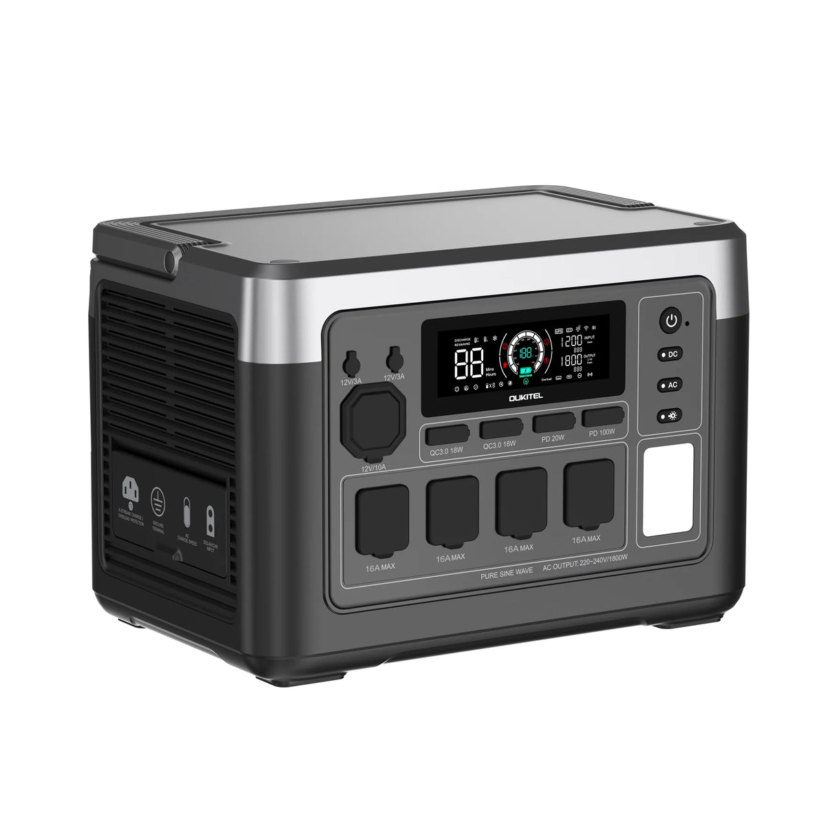 Oukitel P1000E Portable Power Station1800W/1024Wh (EU/UK)