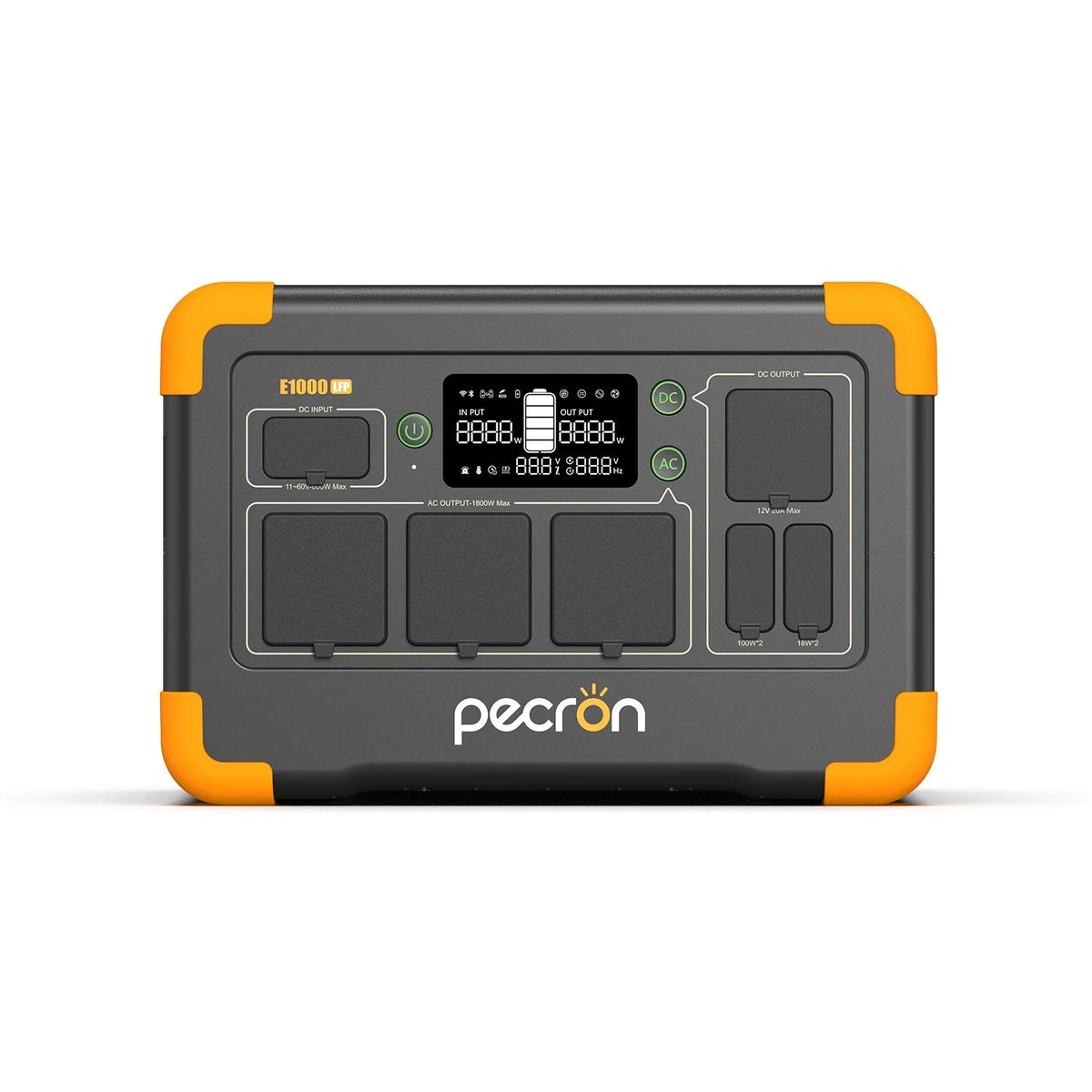 PECRON E1000LFP Portable Power Station 1800W 1024Wh