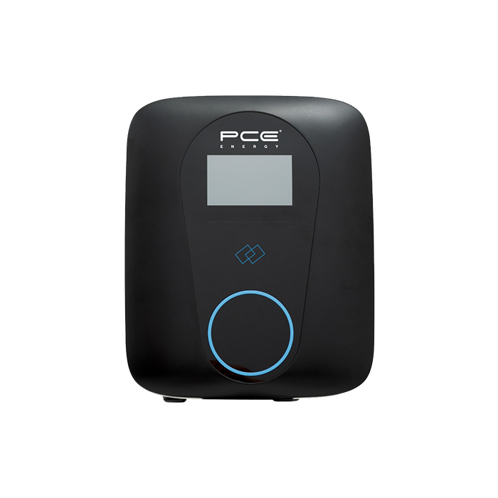 PCE SM Pro EV Charger 22kW Three-Phase WiFi, Type 2 Cable 5m, CT