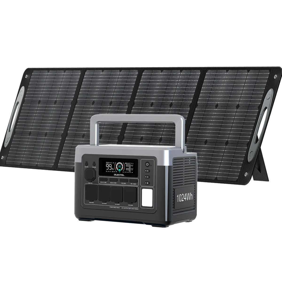 Oukitel P1000E Portable Power Station1800W/1024Wh (EU/UK)